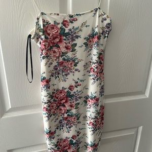 Flower Mini Dress